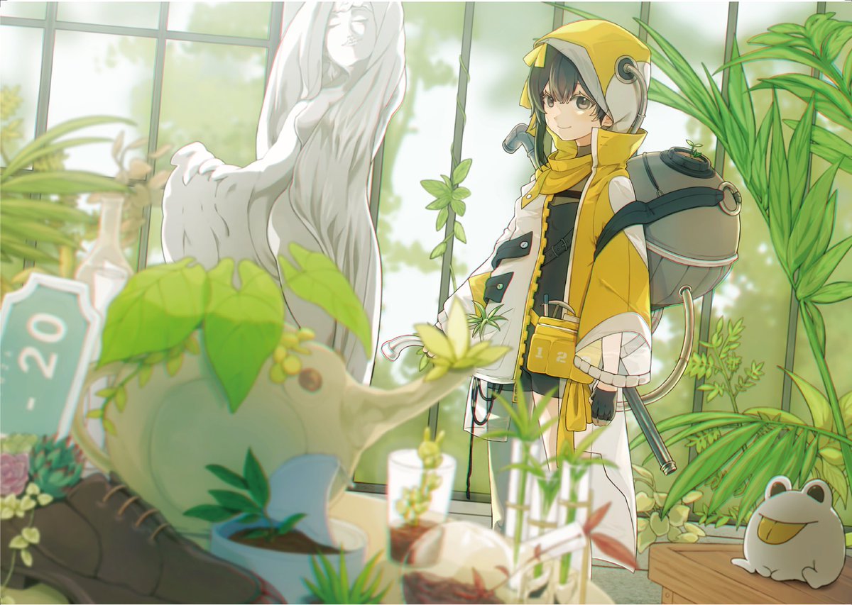26_Csagi's tweet photo. ずっと出しそびれてた緑色の絵
3年間懐にしまっておりました…
良かったら見てってください🍀
(※ツリーにもちょこっと繋げます) https://t.co/5PJvBSec3l