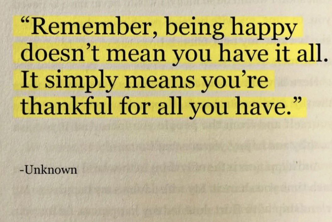 Real fulfillment doesn’t come from having it all, but from realizing how much you already have in this moment.