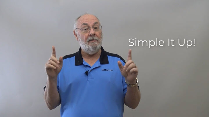 People often accuse me of trying to take Six Sigma and dumb it down. No. I'm trying to Simple It UP. Here's why:  ow.ly/j6XY50YeAYZ