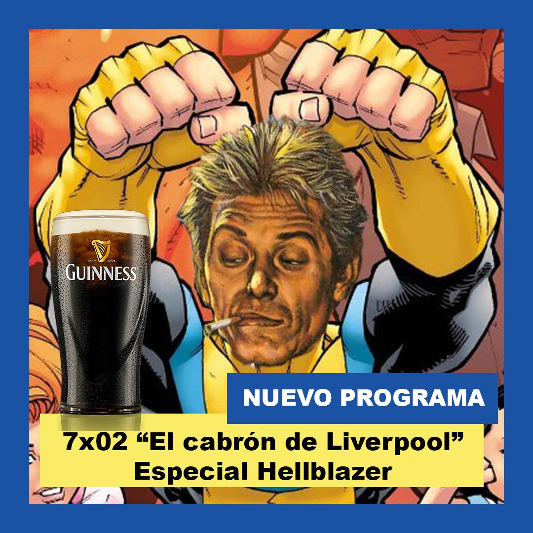 Invencibles_POD's tweet photo. ¡Por fin está aquí! ¡Hemos tardado pero lo prometido es deuda! Especial Hellblazer EL CABRÓN DE LIVERPOOL para nuestro #LIPEpisodeTwoS7 ¡No hagáis esperar a John! 🎙️📚 #LIPMandangaPodcast

[https://t.co/8CW7A0Yy1Y] https://t.co/Vqtln8HFWP