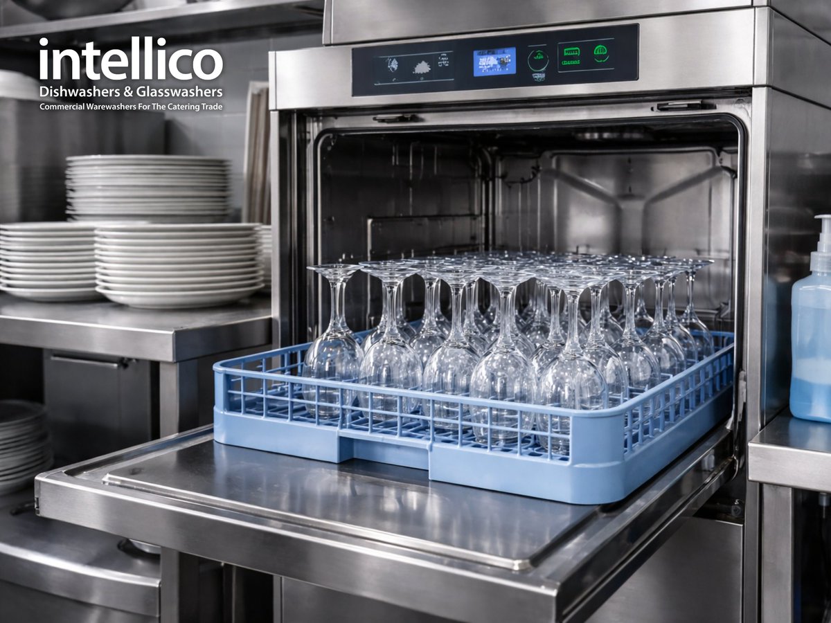 WhichDishwasher's tweet photo. A good dishwash system is about flow, not just the machine. Basket in, basket out — with minimal handling in between. #Hospitality #Warewashing https://t.co/swtfzVNOhR