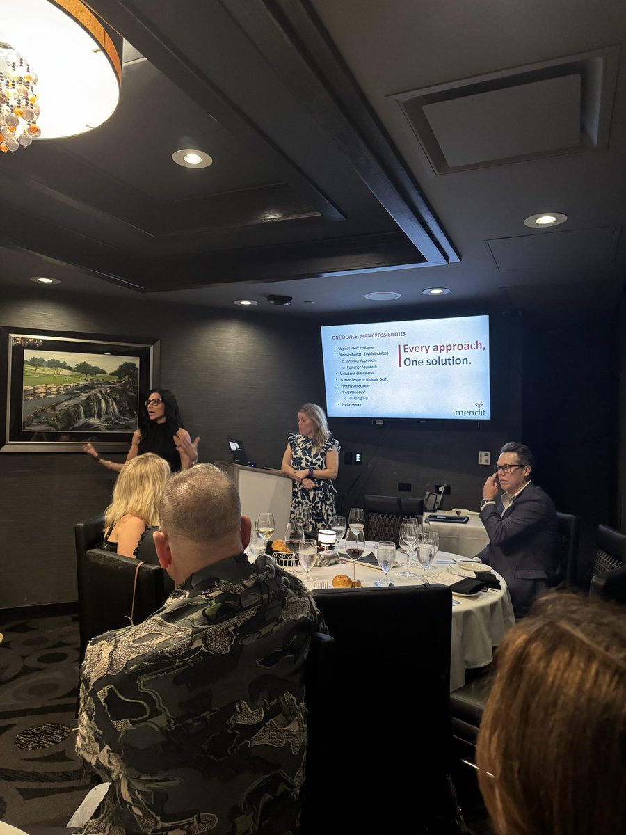 EscalaMedical's tweet photo. Had a wonderful time last week at #SUFU26! Thank you to all who stopped by our booth to learn about #Mendit. If you are interested in learning more, please go to our website or YouTube page. Link in bio. 
#femaleprolapse #womenshealth #femalepelvichealth #SUFU #SUFU26 #Urology https://t.co/JOQQ6KkB5u