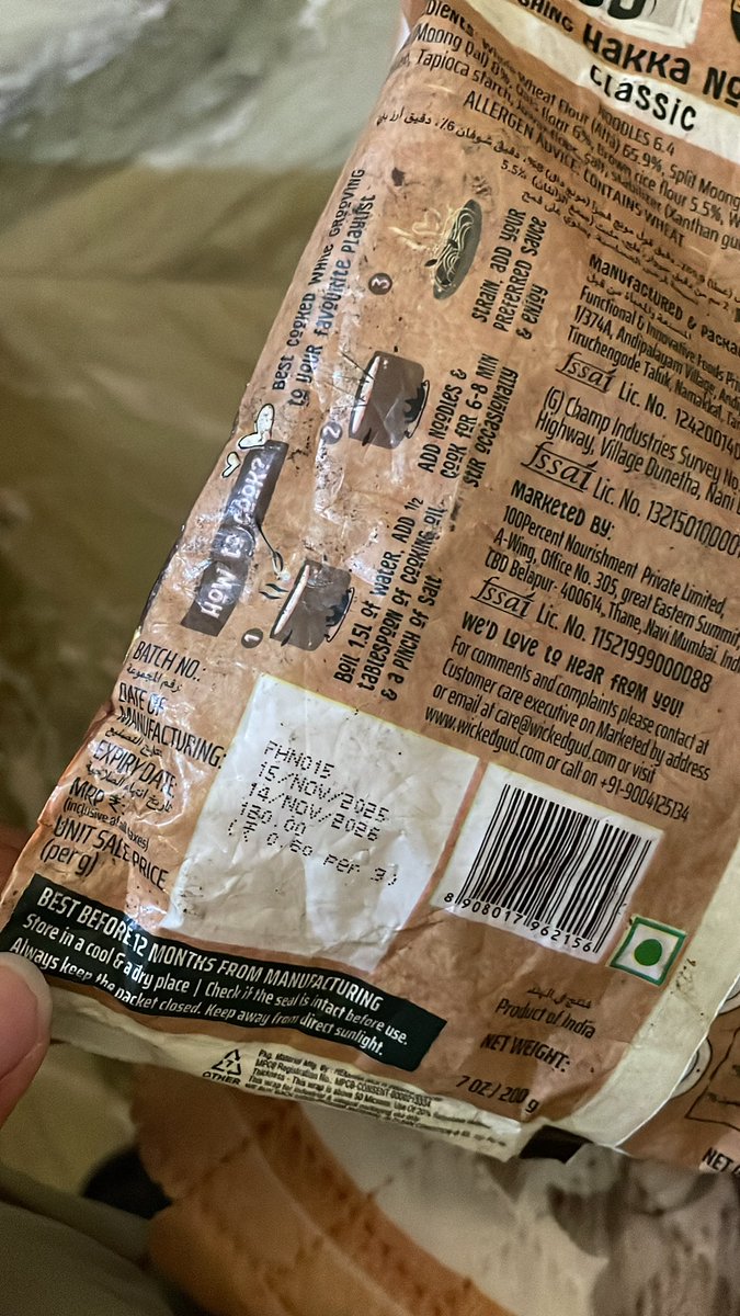 sharadk2015's tweet photo. I have received dirty and smelly products from @letsblinkit I want refund not promocode. On one product expiry date is erased. Your customer service is so unhelpful. I am not going to order from you. So I want refund not promocode @letsblinkit https://t.co/RVHlOCWZuE