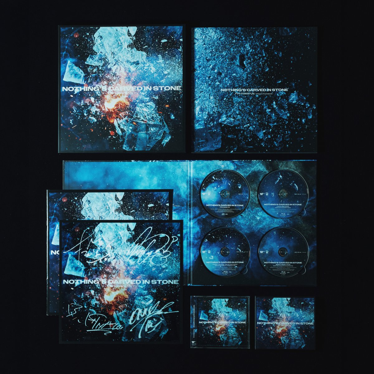 DVD CDセット Nothing's Stone Carved In