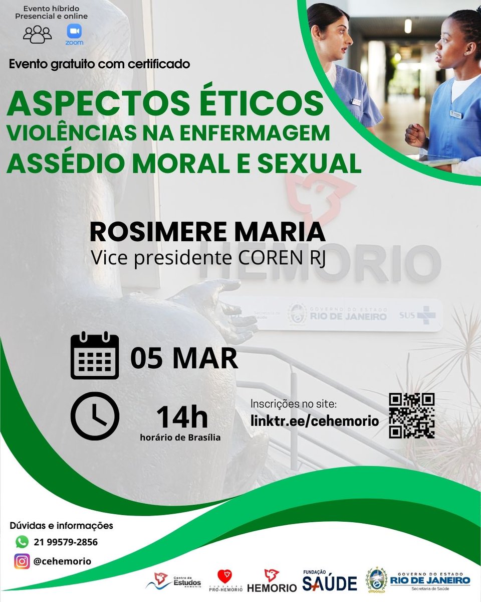 Centro de Estudos HEMORIO tweet media