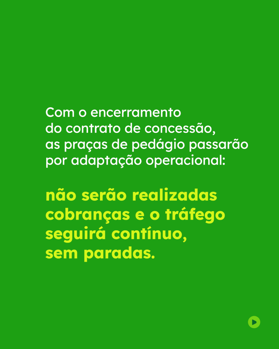 ecoviassul's tweet photo. A partir de 4 de março, o contrato de concessão do Polo Rodoviário de Pelotas chega ao fim. As praças de pedágio deixam de operar e o tráfego passa a fluir livremente, com segurança e organização. https://t.co/LVPEEl823z
