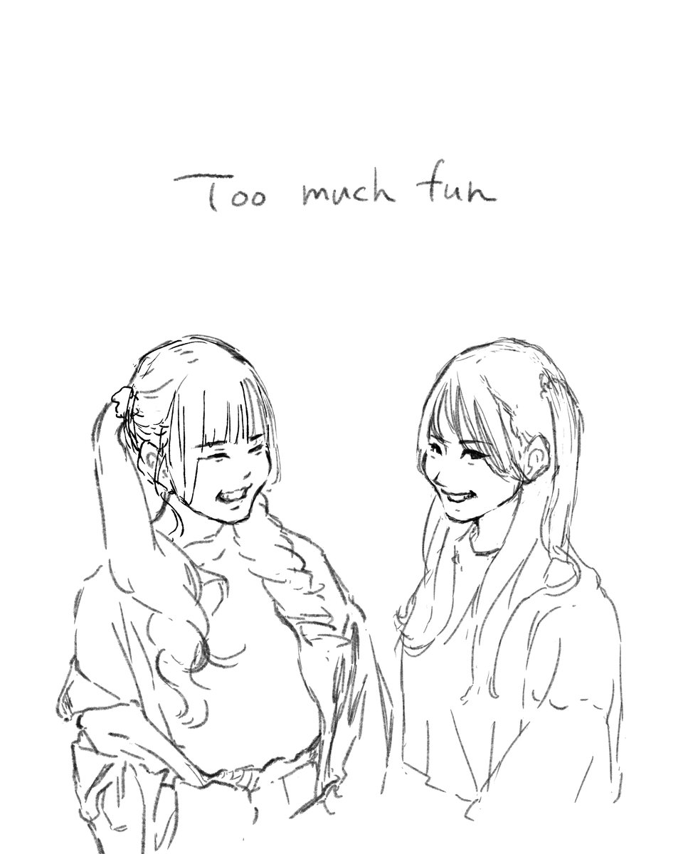 オタク側もいい笑顔なの描いてる✍🏻