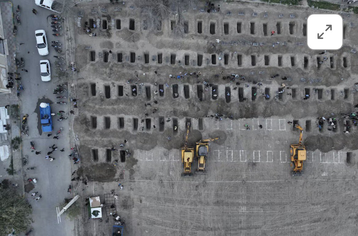 I just dropped my 5-year-old girl off at her bus stop. Now I’m viewing images of the graves being dug for the more than 150 killed in strikes on a girls’ primary school in Minab, Iran. A war shamefully and lawlessly supported by the Canadian government. reuters.com/world/middle-e…