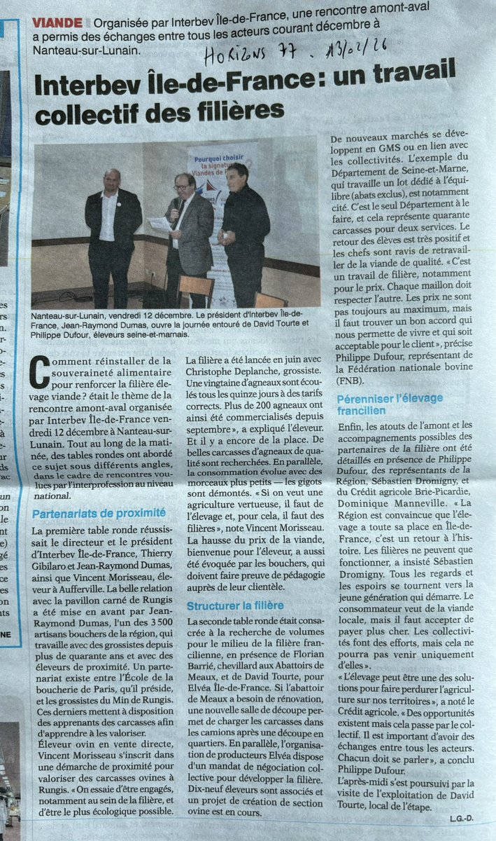 INTERBEV Île-de-France tweet media