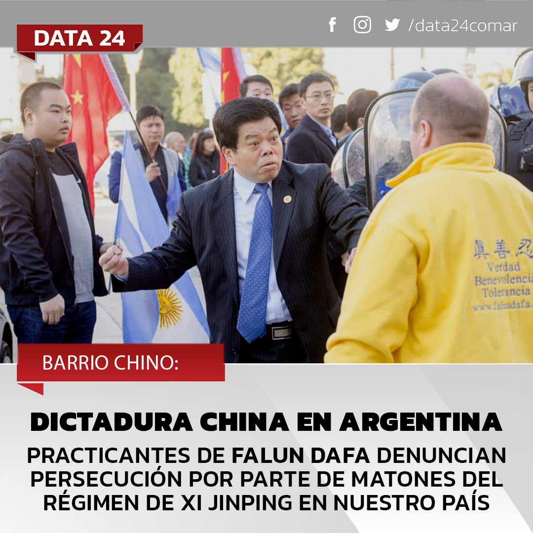 Data24comar's tweet photo. 🔴  Practicantes argentinos de Falun Dafa denuncian censura y discriminación en el Año Nuevo Chino

En el marco de una celebración anunciada como abierta al público, miembros de una disciplina espiritual perseguida en China fueron impedidos de ingresar, denunciando una escalada de hostigamiento en territorio argentino.
-
📌 Leé la nota👉    https://t.co/vcVVAcUUFv