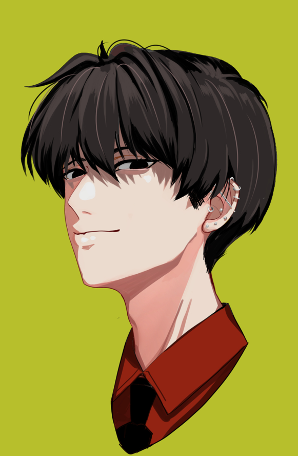 「あと治安悪そうなダウナー男も好きです。」|絶蝶のイラスト