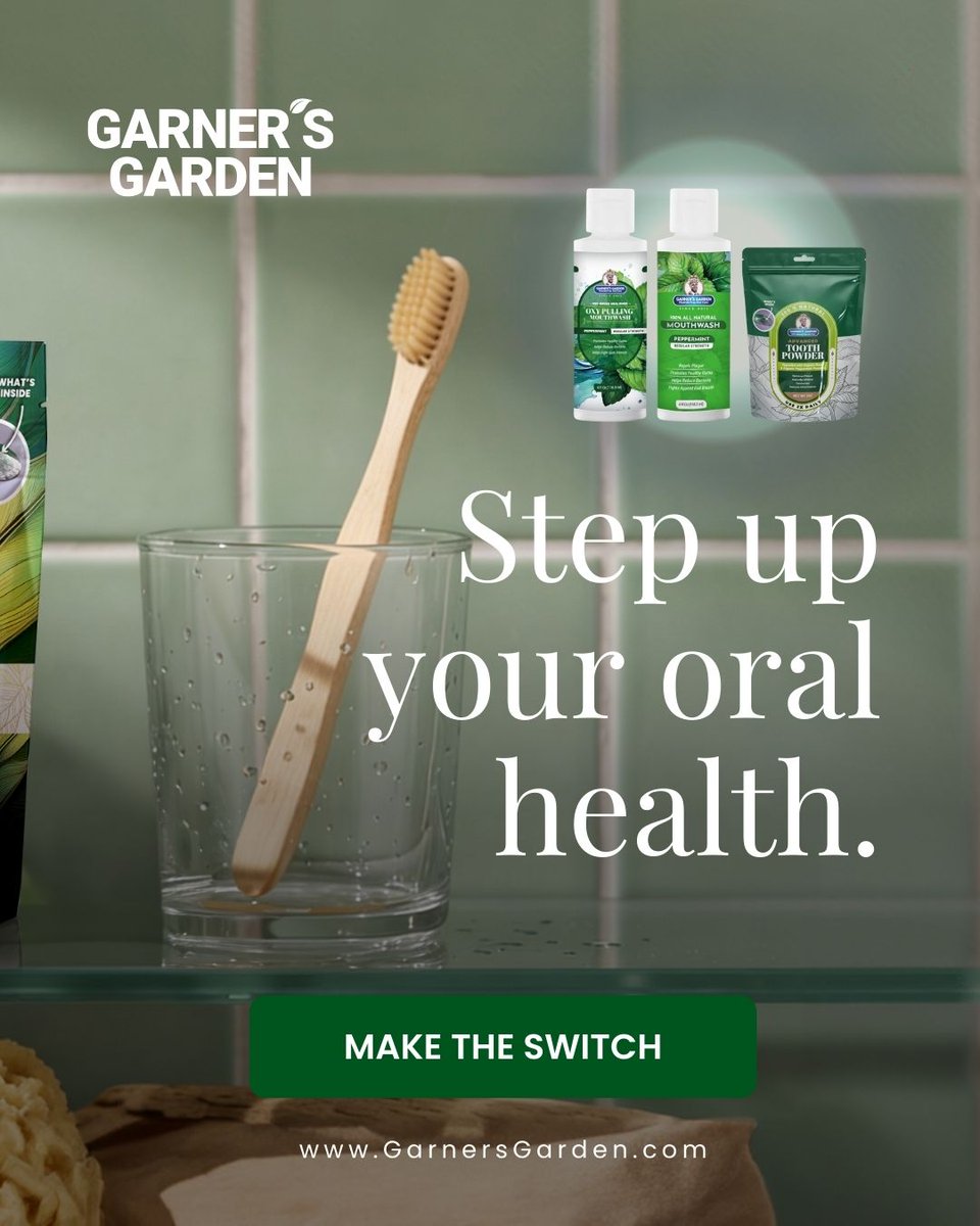 Garners_Garden's tweet image. Canker sores make every meal a struggle. Stop feeding the irritation with harsh chemicals and switch to the Garner's Garden Oral Care Trio. All-natural, organic ingredients designed to support your mouth, not sting it. Your gums will thank you. #NaturalHealth #OralCare