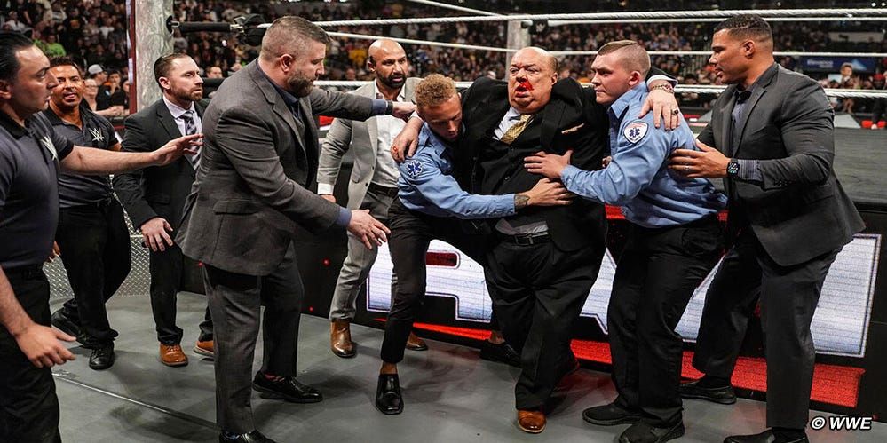 WWE Raw takeaways: Seth Rollins bloodies Paul Heyman, Penta wins title

📸 WWE.com wrestlingjunkie.usatoday.com/story/sports/w…
