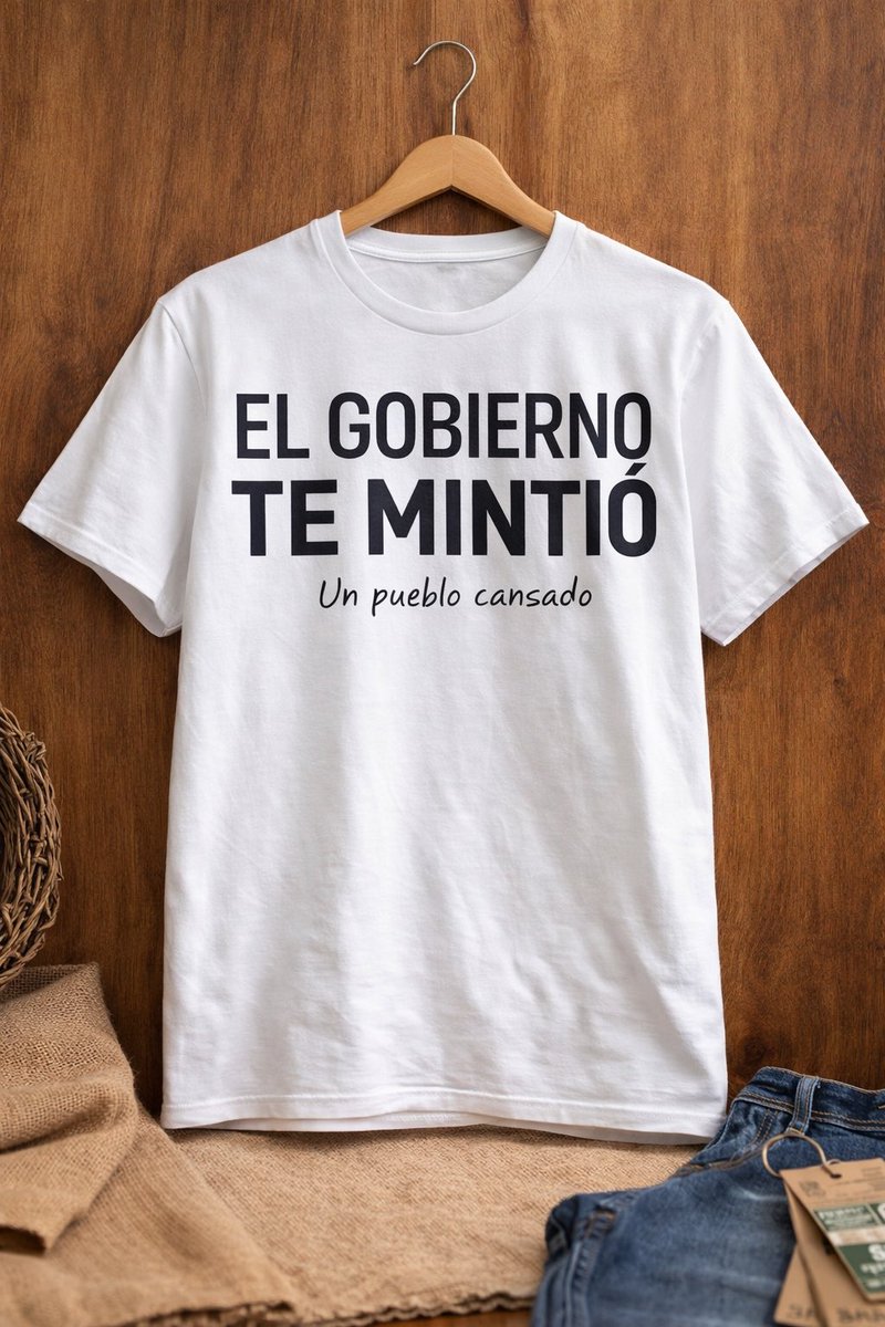 ElBagualBolso's tweet photo. Ya tengo prontas las remeras
La primera se la lleva Liliam y está firmada https://t.co/KEmqB0G4UB
