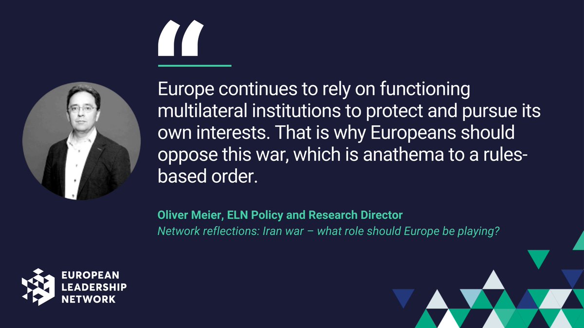 European Leadership Network (ELN) tweet media