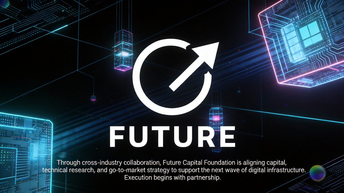 FutCapitalFund's tweet photo. Through cross-industry collaboration, Future Capital Foundation is aligning capital, technical research, and go-to-market strategy to support the next wave of digital infrastructure.

Execution begins with partnership.

#StrategicGrowth #FutureCapitalFoundation https://t.co/VHmmDucImC