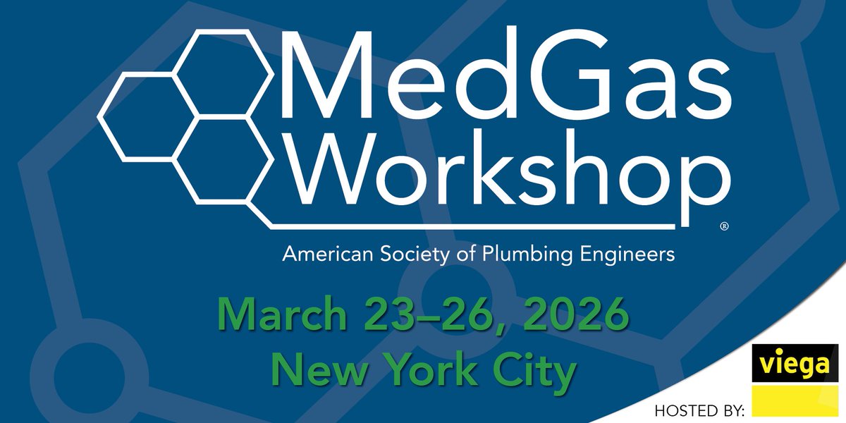 American Society of Plumbing Engineers (ASPE) tweet media