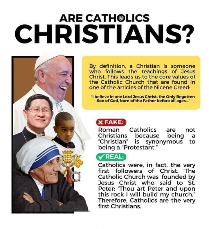 Are Catholics Christians?