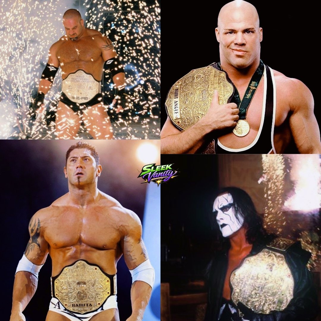 sleekvanity's tweet image. There’s just something about the Big Gold belt.

That title literally increased the aura of any Wrestler who held it.