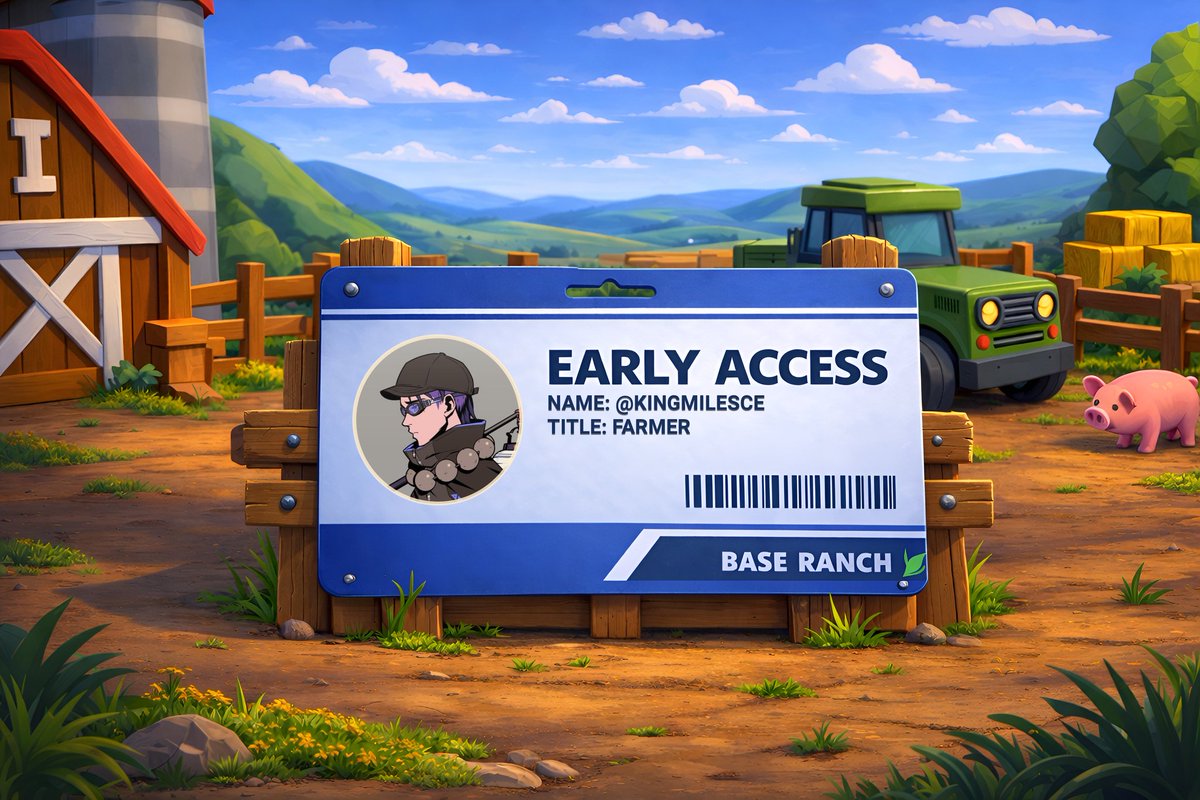 I just Joined Base Ranch Early Access 48 hours only Apply now 👇🏽 https ...
