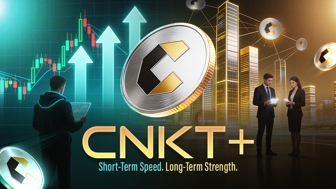 Trade CNKT+ for opportunity.
 Stake CNKT+ for ecosystem impact.
 Smart users do both.
cnktplus.app

CoinMarketCap: coinmarketcap.com/currencies/coi…                                               

Coingecko: coingecko.com/en/coins/coinn…