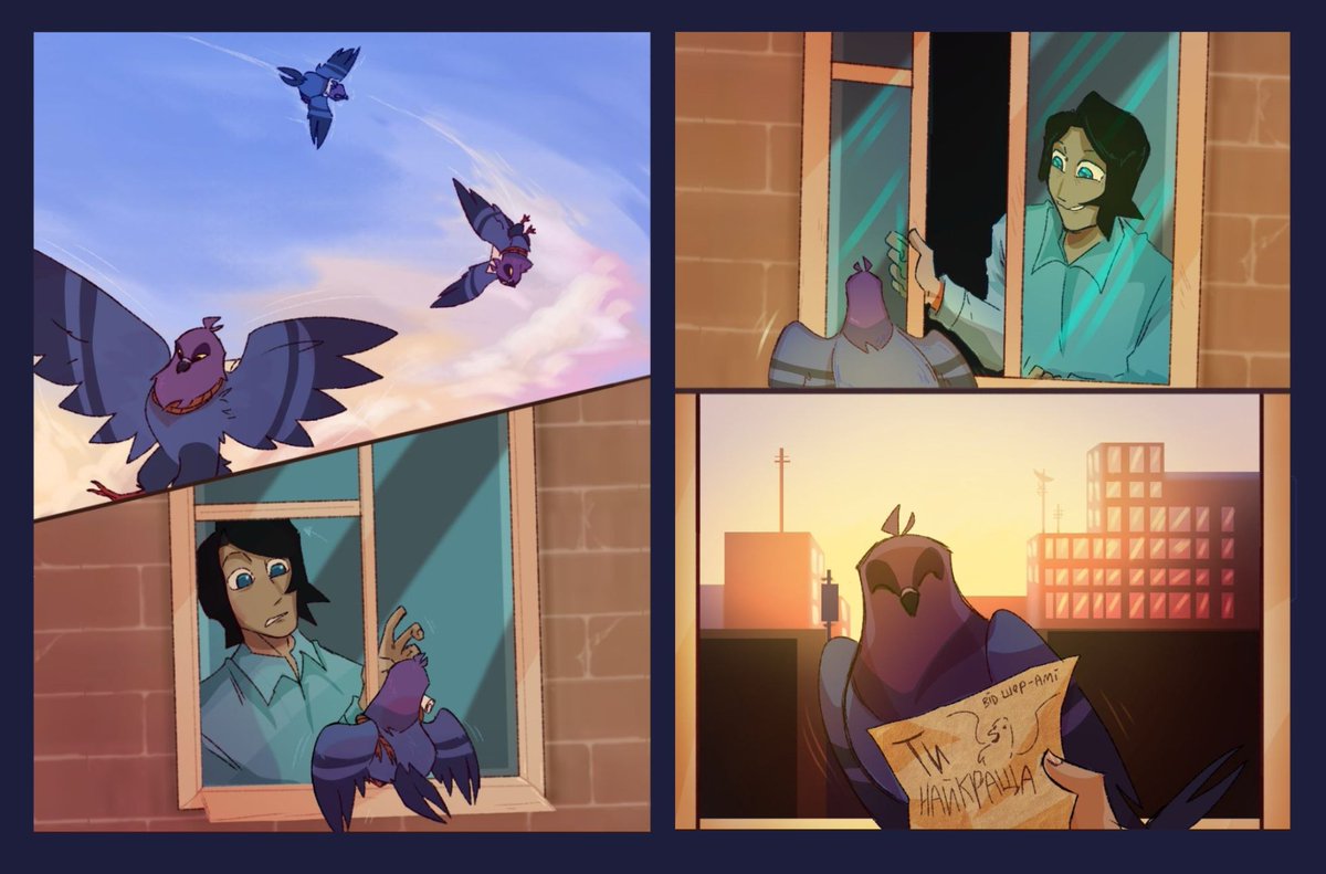 Luckysideanim's tweet photo. “You’re the best”
Cher Ami x Save Me!

#indiestudio #comic #indieanimation #noai https://t.co/SrcU3XZtsL