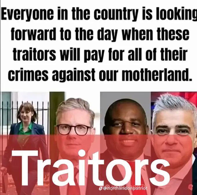 Essex_Patriot's tweet photo. TRAITORS to the UK 🇬🇧 https://t.co/Vu5XURujJF