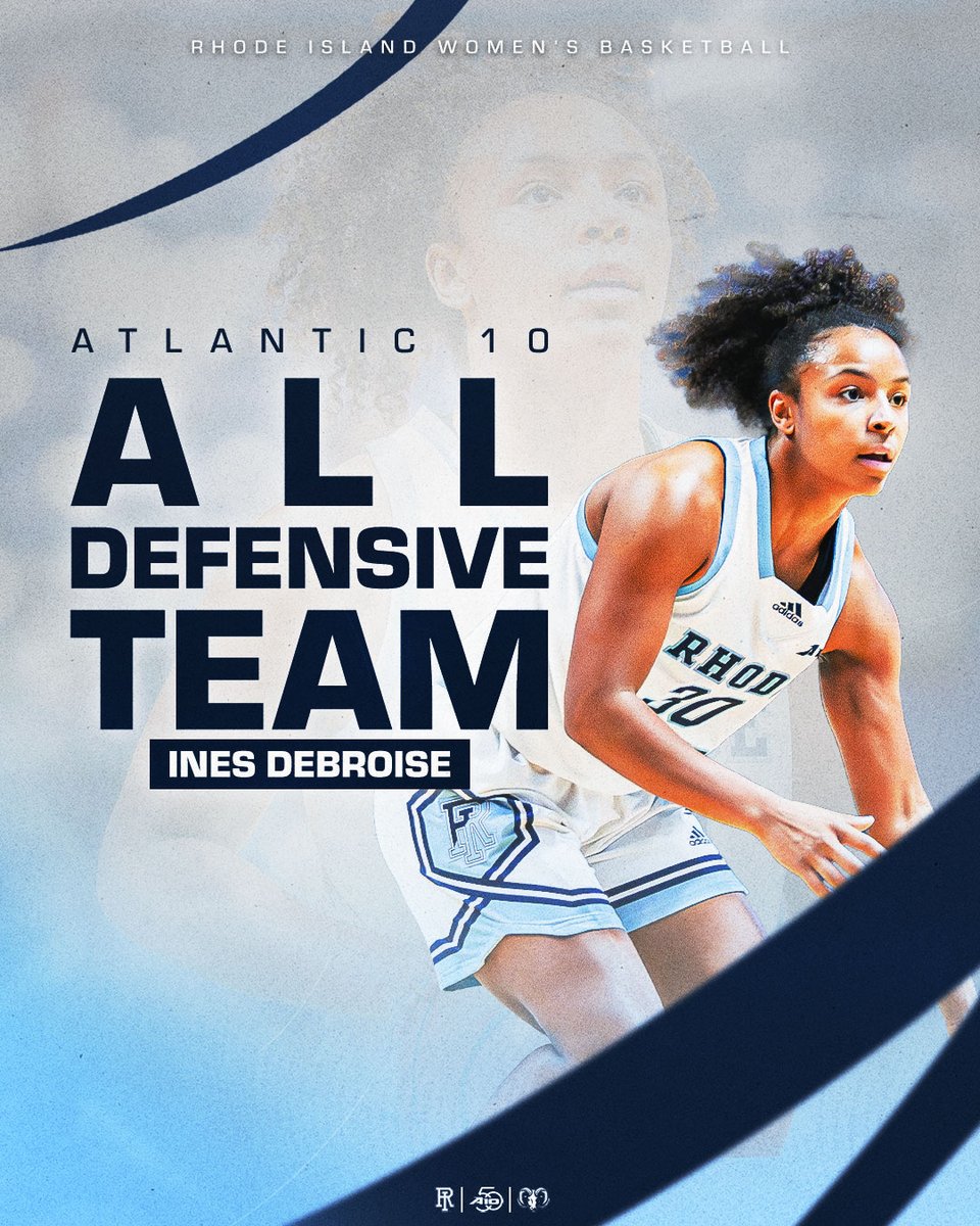 lockdown 𝐝𝐞𝐟𝐞𝐧𝐝𝐞𝐫 🔒

Ines Debroise earns <a href="/A10WBB/">Atlantic 10 Women's Basketball</a> All-Defensive honors 🔥

🗞️ gorhody.com/news/2026/3/3/…