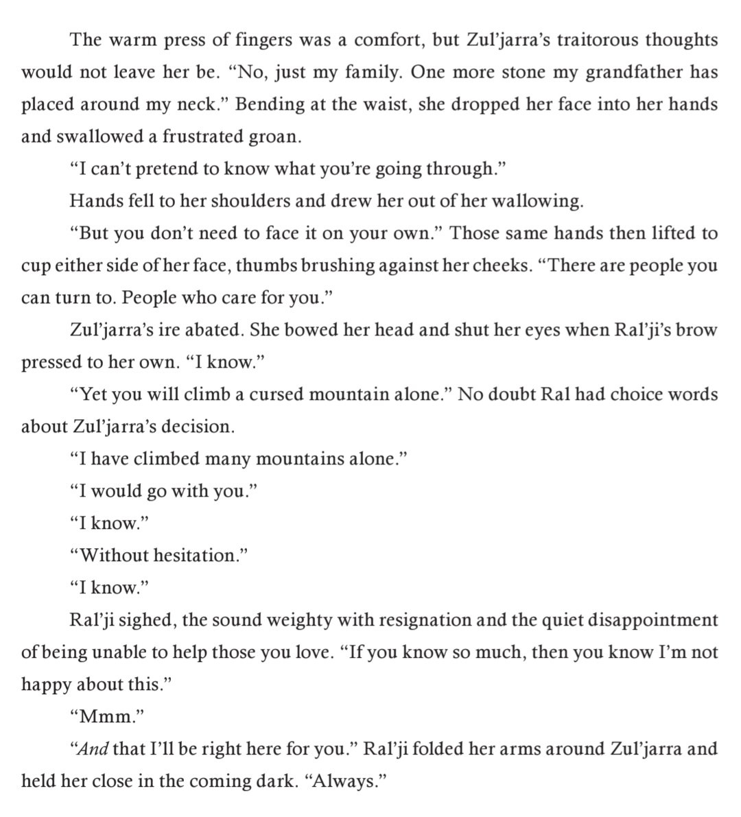 yyardar's tweet photo. @gaysodalover Best part of Zul'Jarra short story 😤 https://t.co/P0ibvDtpFH