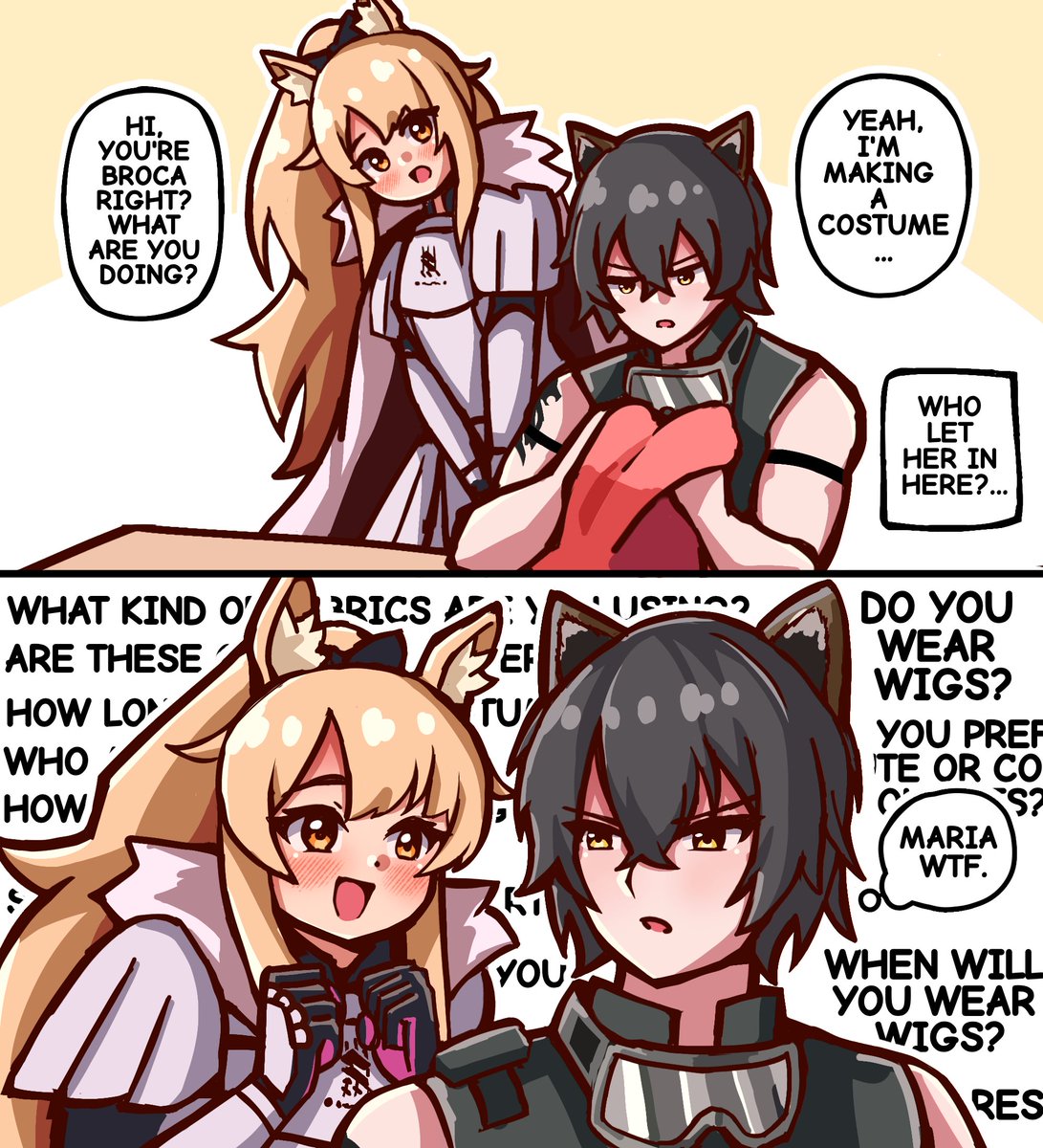 Overly Curious Maria 

#Arknights #アークナイツ #明日方舟