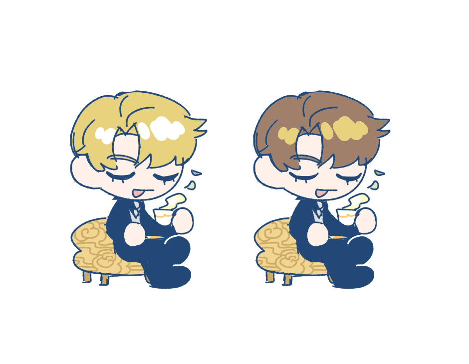 황죠 삽화랑 눈마주쳤는데 금발이어서 서먹해짐... 뭔가 갈색에 너무 익숙해져있어