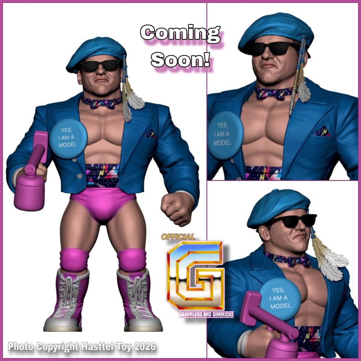 Can you smell it?! That's ARROGANCE!  Coming Soon <a href="/RickMartel2021/">Rick Martel</a> 

Thanks as always to the man, the myth, the legend @roccosculptor #GG