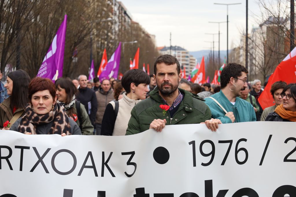 LABsindikatua's tweet photo. ✊ LAB moviliza a 1.300 delegados y delegadas el 3 de marzo

💥 Al igual que en las huelgas de hace 50 años, en la de dentro de dos semanas la clase trabajadora vasca reivindicará salarios dignos de forma contundente

#Martxoak3 #M3MORIA 🌹 

🔗 https://t.co/iuEN02PJ4T https://t.co/5rXHB5TJ1W