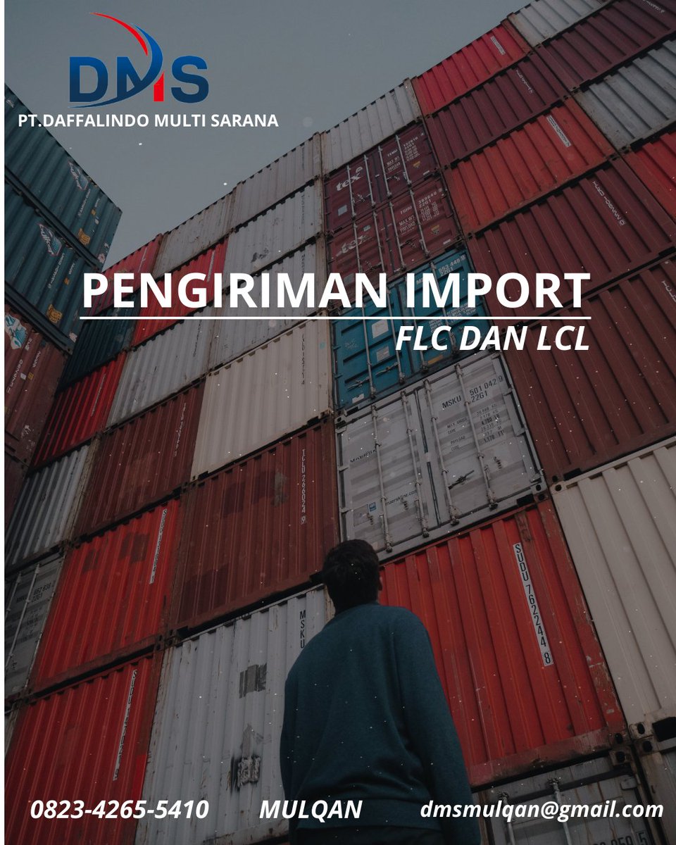 dms_import01's tweet photo. Kirim Barang Import Tanpa Harus Tunggu Satu Kontainer Penuh! 🚢📦

Kami melayani pengiriman via laut dengan metode:

FCL (Full Container Load): 
LCL (Less Container Load): 

Apapun skala bisnis Anda, kami siap bantu kirimkan. 📞 0823-4265-5420 (Mulqan) 📧 dmsmulqan@gmail.com https://t.co/e0V6d1ltjJ