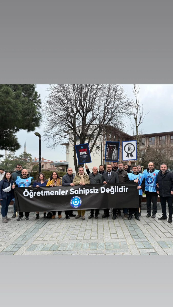 #ÖğretmenSahipsizDeğildir
<a href="/TalipGeylan06/">Talip Geylan</a> <a href="/husami_husami/">Hüsami Erten</a> <a href="/sdolgun01/">Selahattin Dolgun</a> <a href="/turkegitimsen/">Türk Eğitim Sen</a>