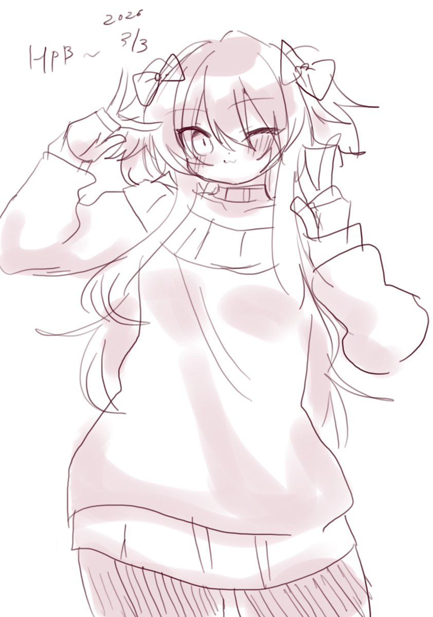 ルカぴおめでとう落書き 