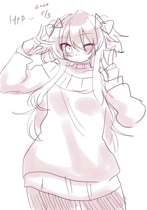 ルカぴおめでとう落書き 