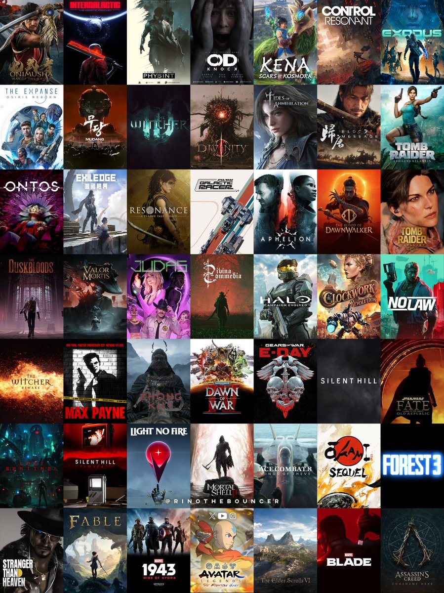 Choose your most hyped games from these🚀