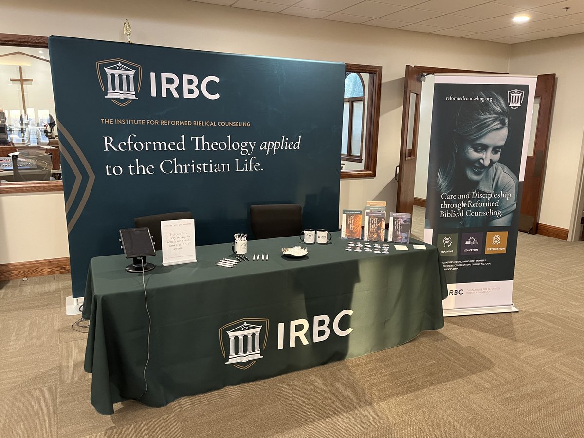 The Institute for Reformed Biblical Counseling tweet media