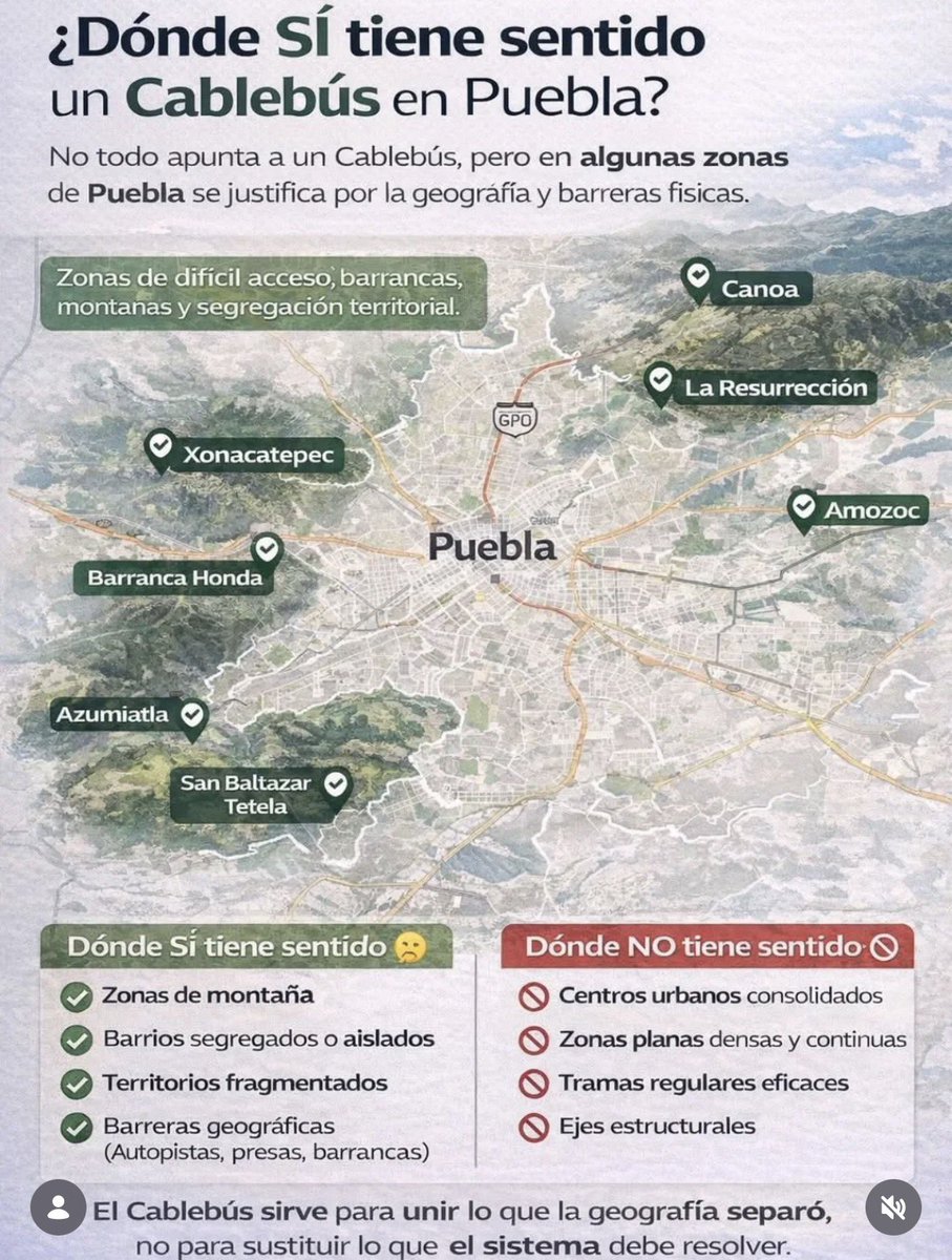 📌lugares donde sí se necesita un cablebus ✨uno que conectara las inspectorías más alejadas de San Francisco Totimehuacán, como el Aguacate, Xacxamayo y la Cantera, o Azumiatla, con comunidades como Rosario la Huerta.✨🥹

📌 ahí si tendría sentido y justicia social.