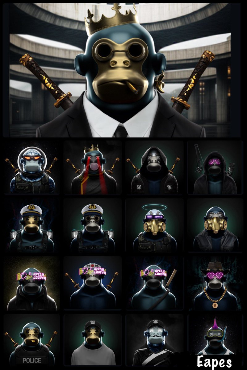 cryptocrew2023's tweet image. No influencers.
No paid hype.
No artificial pump.

Just community.
Just builders.
Just conviction.

@EAPESCLUB has grown 100% organically in the last 3 weeks — and it shows.

GTS Season 1 just started.
We’re not loud.
We’re relentless.

🦍⚔️ #EAPES #CommunityDriven #GTS