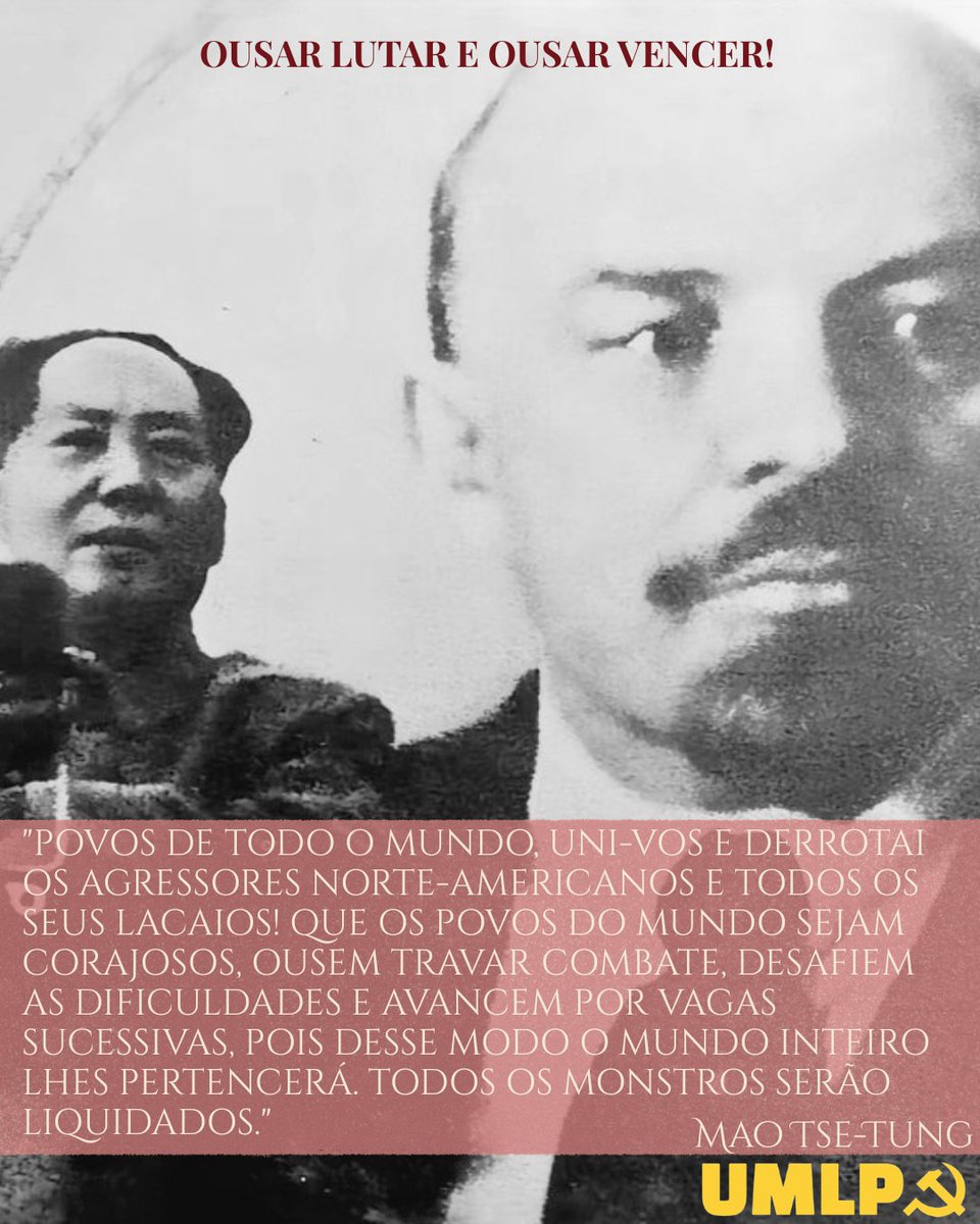Nem EUA, nem Xá, nem Mulá!

Nem um palmo de interferência imperialista! A nossa solidariedade incondicional pertence às massas do Irão!

O imperialismo não é todo-poderoso. A longo prazo, nenhuma guerra pode ser travada contra as massas do mundo.

Povos de todo o mundo, uni-vos