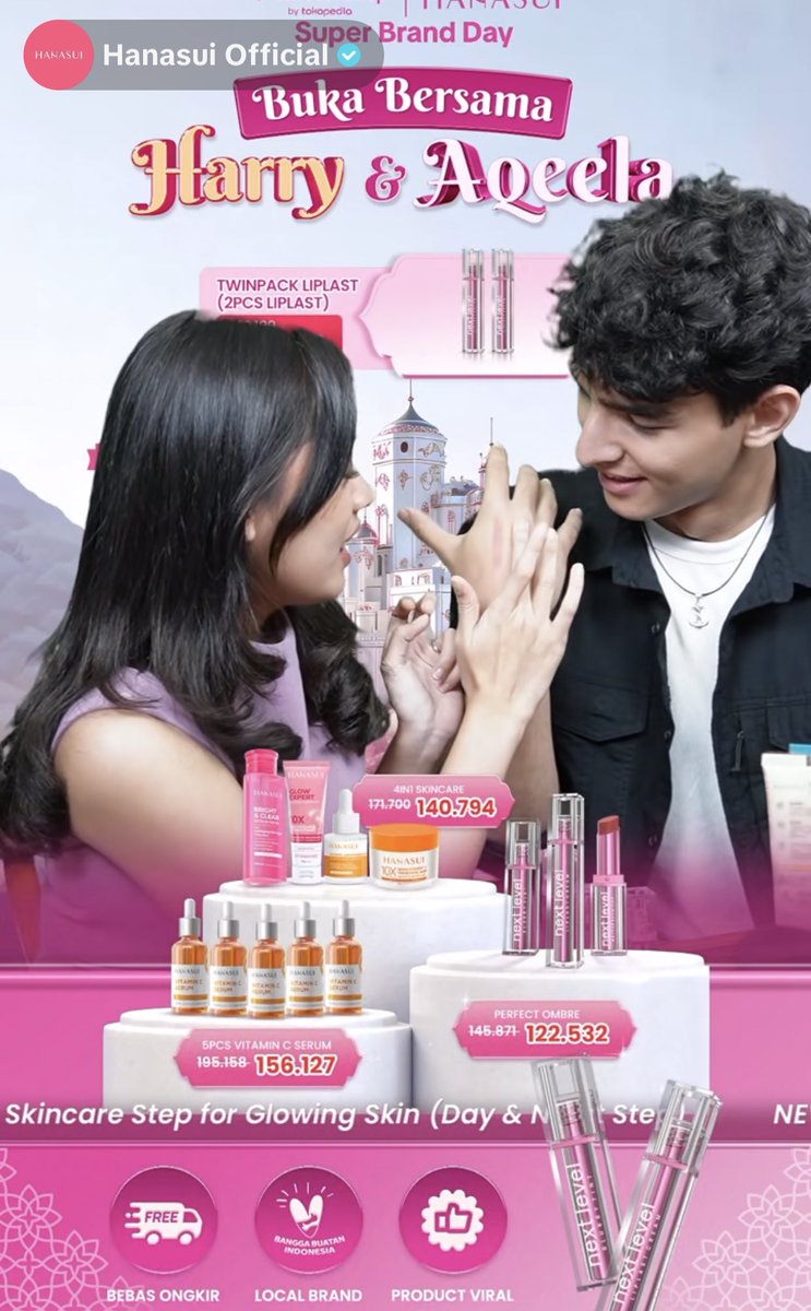 xoxofxngirl's tweet photo. makasiyyy ya hanasui dah ngajak harqeel live bareng hihiw ๐ฅฐ๐ซถ๐ป
HARQEEL WITH HANASUI
#HANASUIXHARQEEL
#NextLevelSeries #HARQEEL https://t.co/AdYOXDzAfV