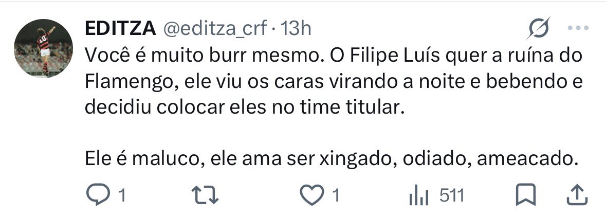 nogalyas's tweet photo. @editza_crf Nao reclama n, que ele fez o que vc apoiava! https://t.co/ECvAzG5cCN
