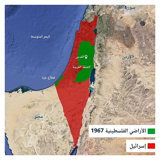 فلسطين عندما كان علي خامنئي على رأس عمله &amp; فلسطين بعد مقتل خامنئي