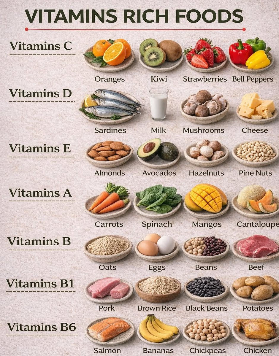Learinminutes's tweet photo. Vitamin rich foods https://t.co/RUQ7WpxvsJ