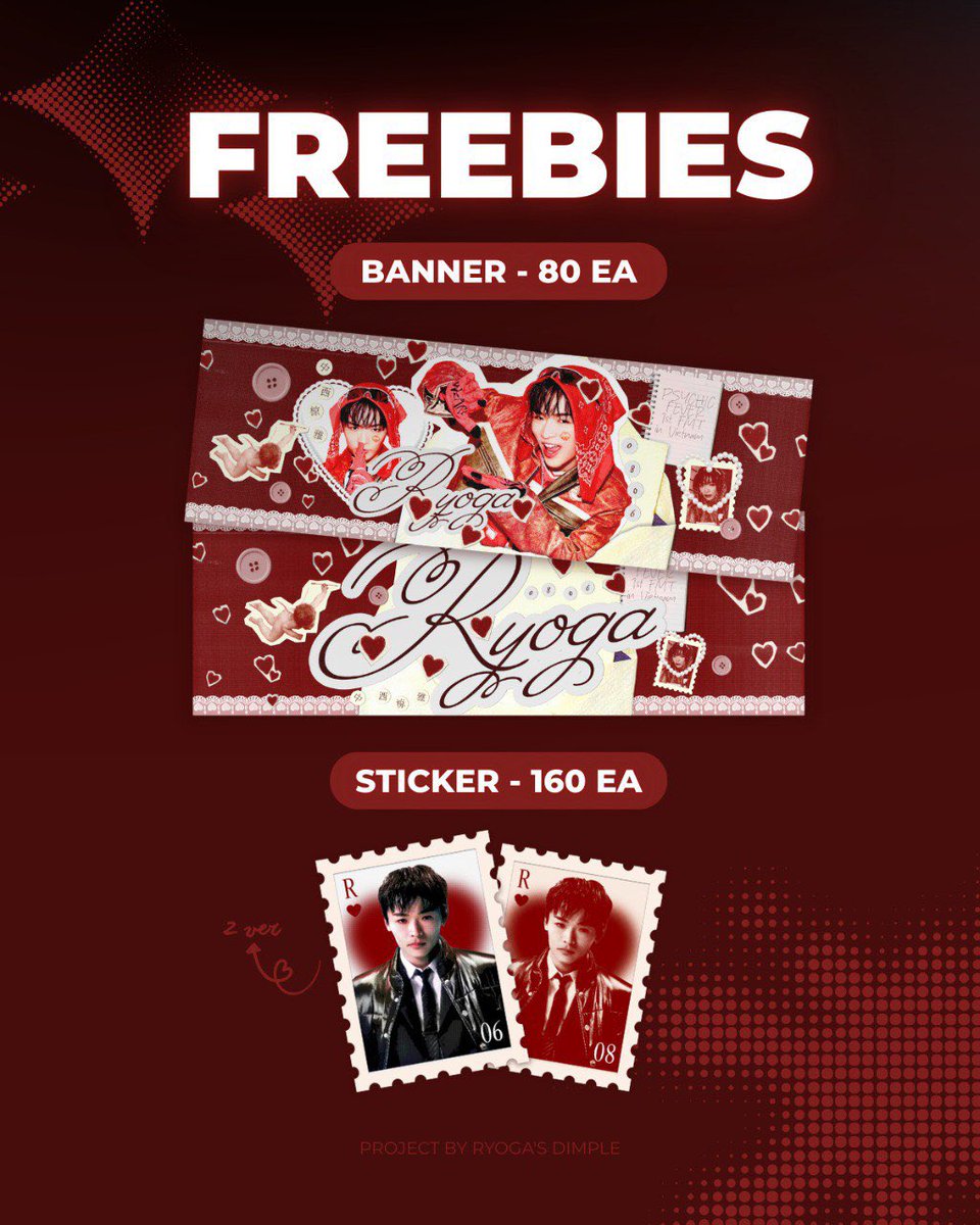 yein_nee's tweet photo. [FREEBIES] PSYCHIC FEVER 1ST FMT IN VIETNAM ✨ 

- 1 banner 
- 2 stickers 

⏰ 1PM - 5/3/2026 
📍 CINÉ SAIGON 

project by Ryoga's Dimple 

#PSYCHICFEVER #RYOGA #PSYCHICFEVER_in_Vietnam https://t.co/hTn2rWnpAJ