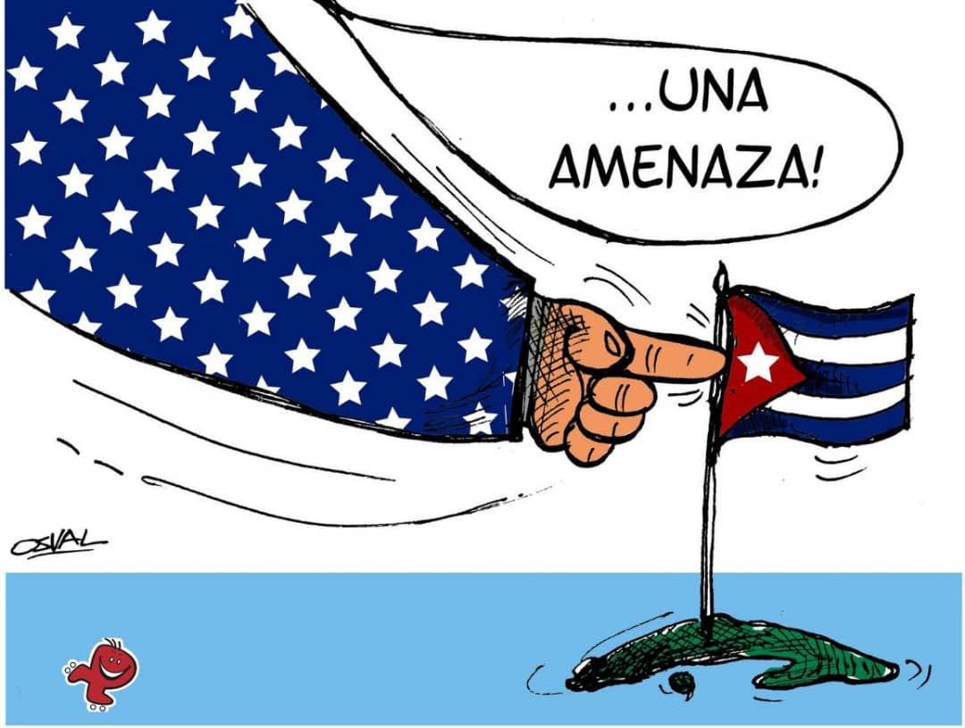 #CubaNoEstáSola y no representa una amenaza para nadie. El pueblo cubano solo quiere la #Paz y que el país logre progresar con el talento de sus hijos. <a href="/YelenysLasTunas/">Yelenys Tornet Menéndez</a> <a href="/26deLasTunas/">Periódico26</a>
