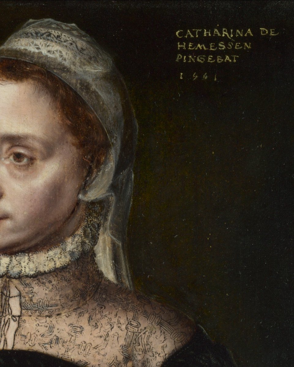 What makes this painting so special? 🤔

At a time when very few women worked as artists, Catharina van Hemessen painted with confidence and skill, proudly signing her name on nearly all her works. In fact, she is the earliest known European woman painter whose works can be