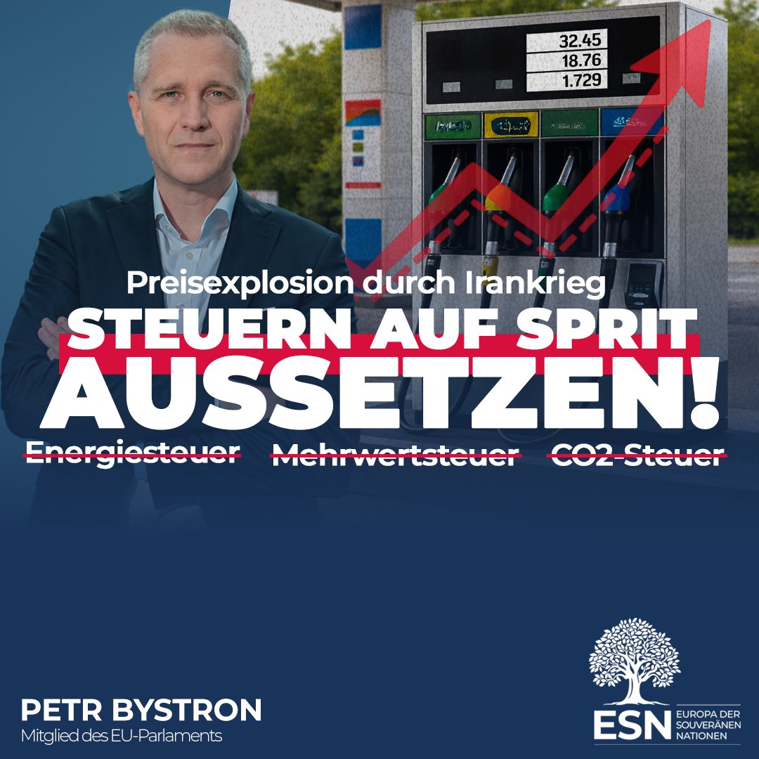 +++ Preisexplosion durch Iran-Krise: Jetzt Steuern auf Sprit aussetzen! +++

Die Eskalation im Mittleren Osten führt zu massiven Preissteigerungen bei Treibstoffen wie Diesel und Benzin, von denen deutsche Verbraucher stark betroffen sind. Die iranischen Angriffe auf Ölfelder und